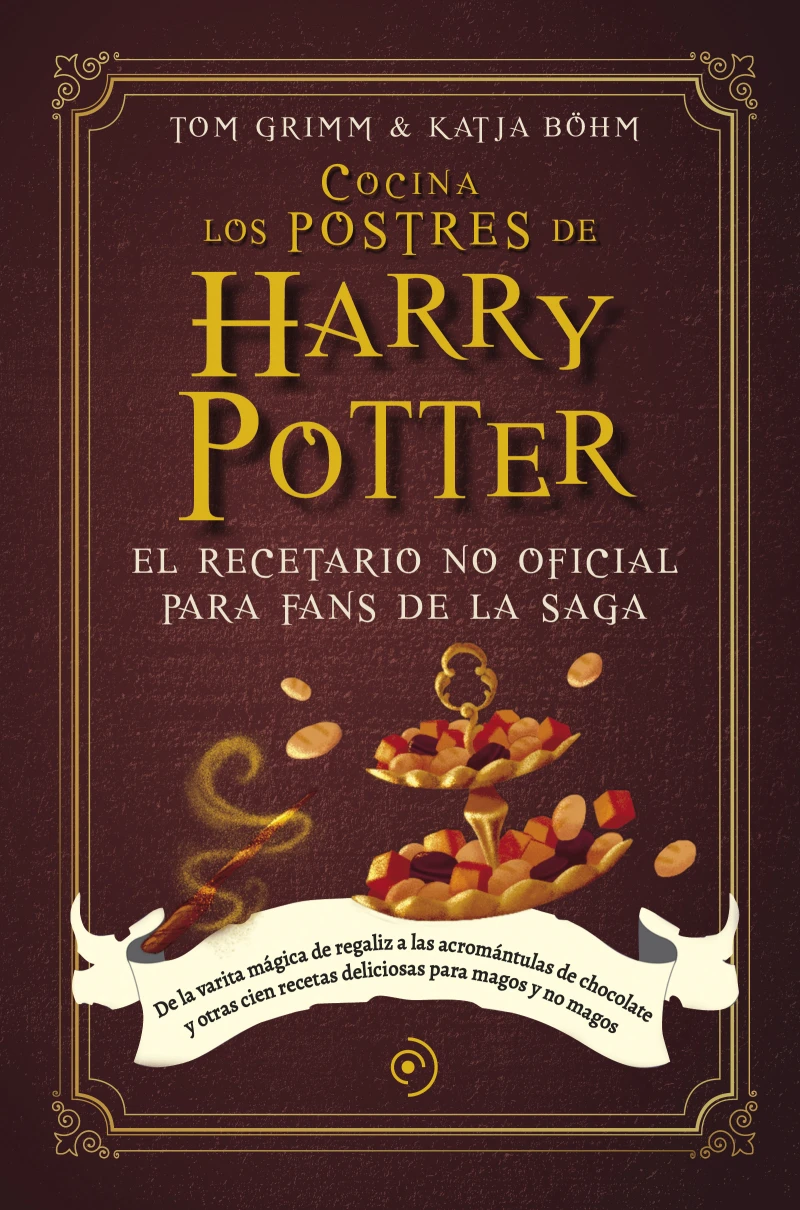 Portada: Cocina los postres de Harry Potter