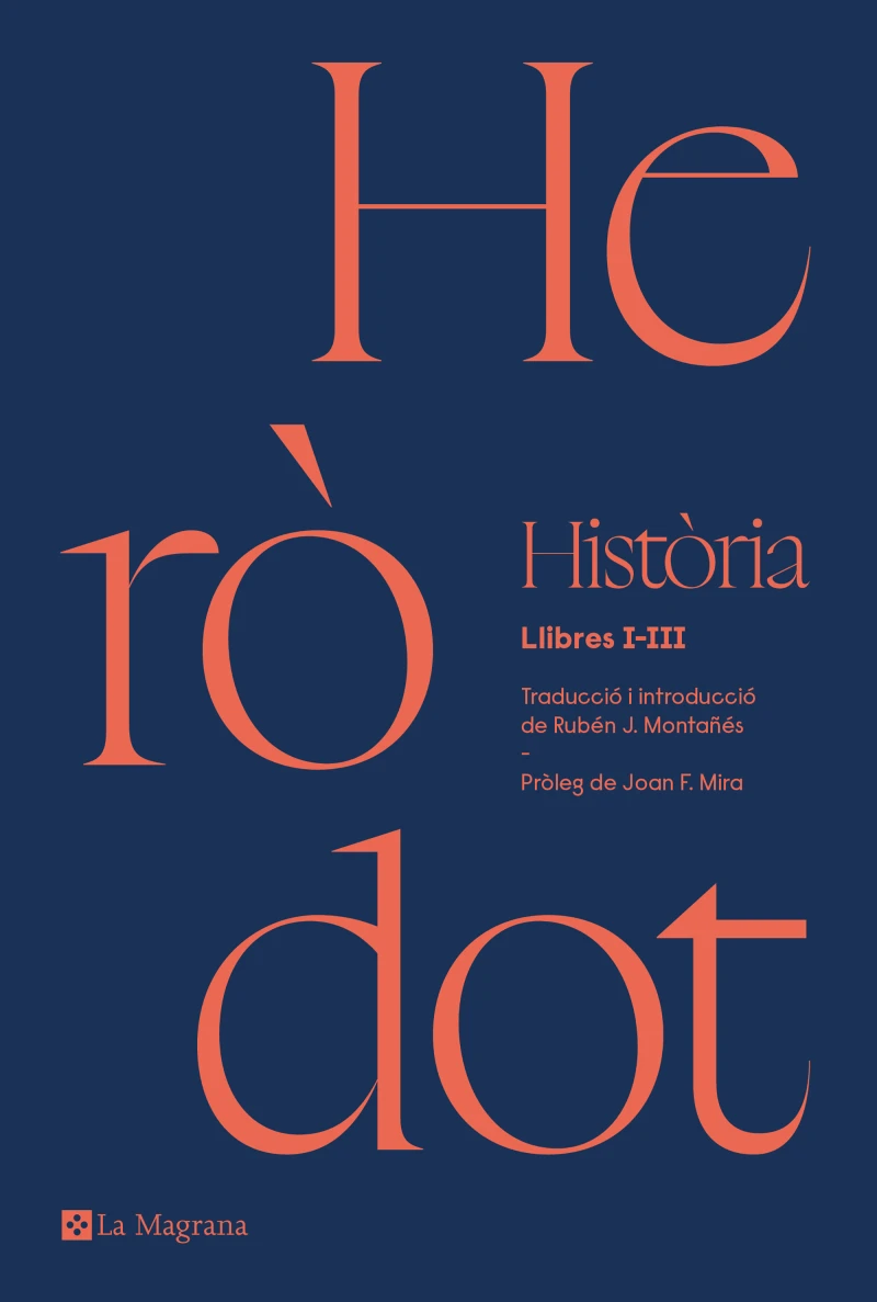 Portada: Història d'Heròdot - Llibres I-III
