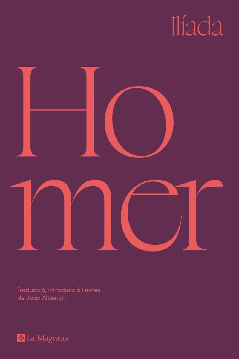 Portada: Ilíada (edició en català)
