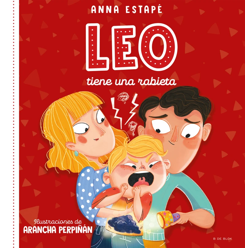 Portada: Leo tiene una rabieta