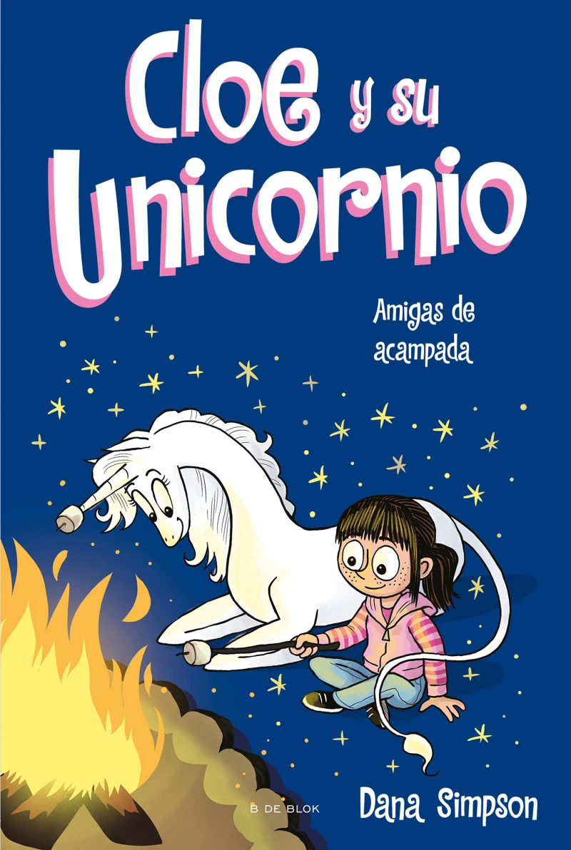 Portada: Amigas de acampada (Cloe y su Unicornio 8)