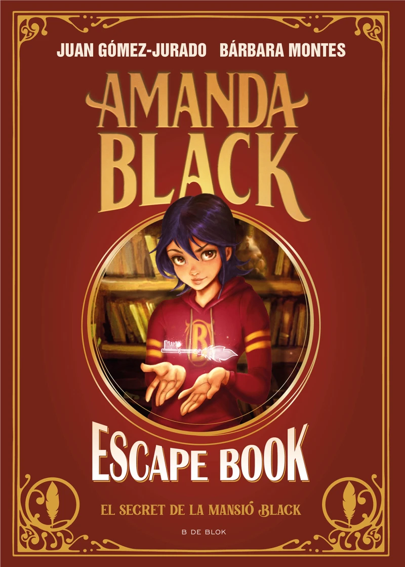 Portada: Amanda Black - Escape Book: El secret de la mansió Black