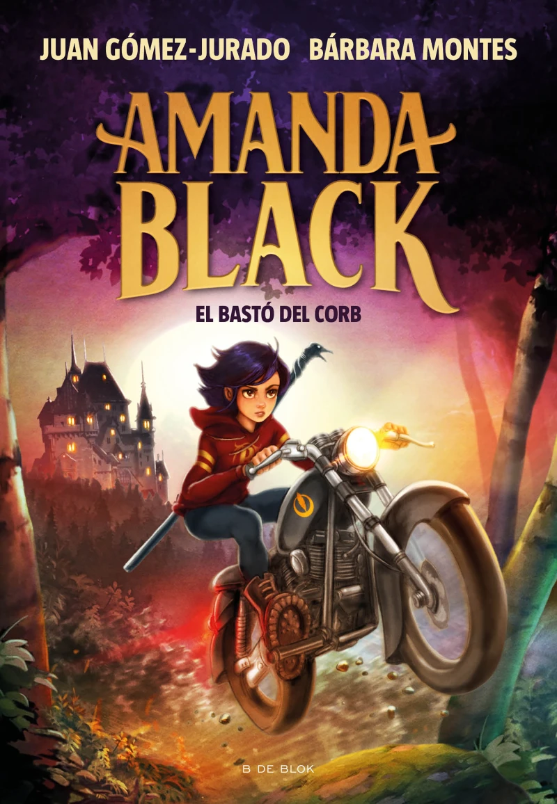 Portada: Amanda Black 7 - El bastó del corb