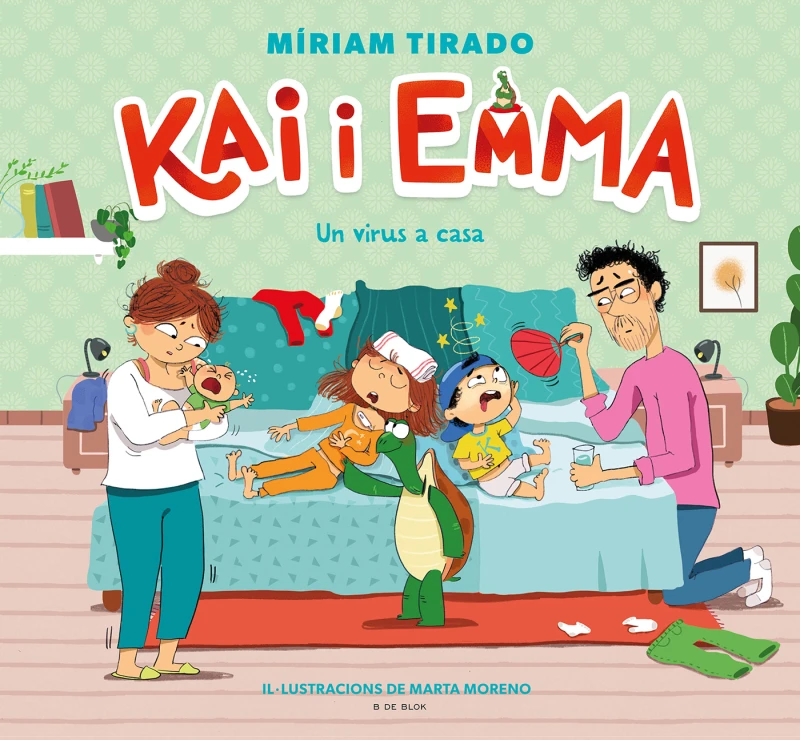 Portada: Kai i Emma 4 - Un virus a casa