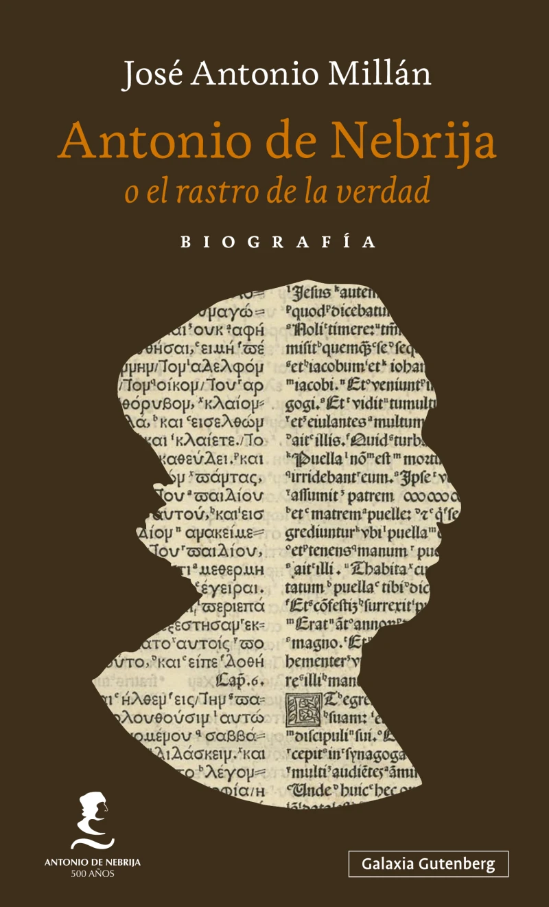 Portada: Antonio de Nebrija o el rastro de la verdad