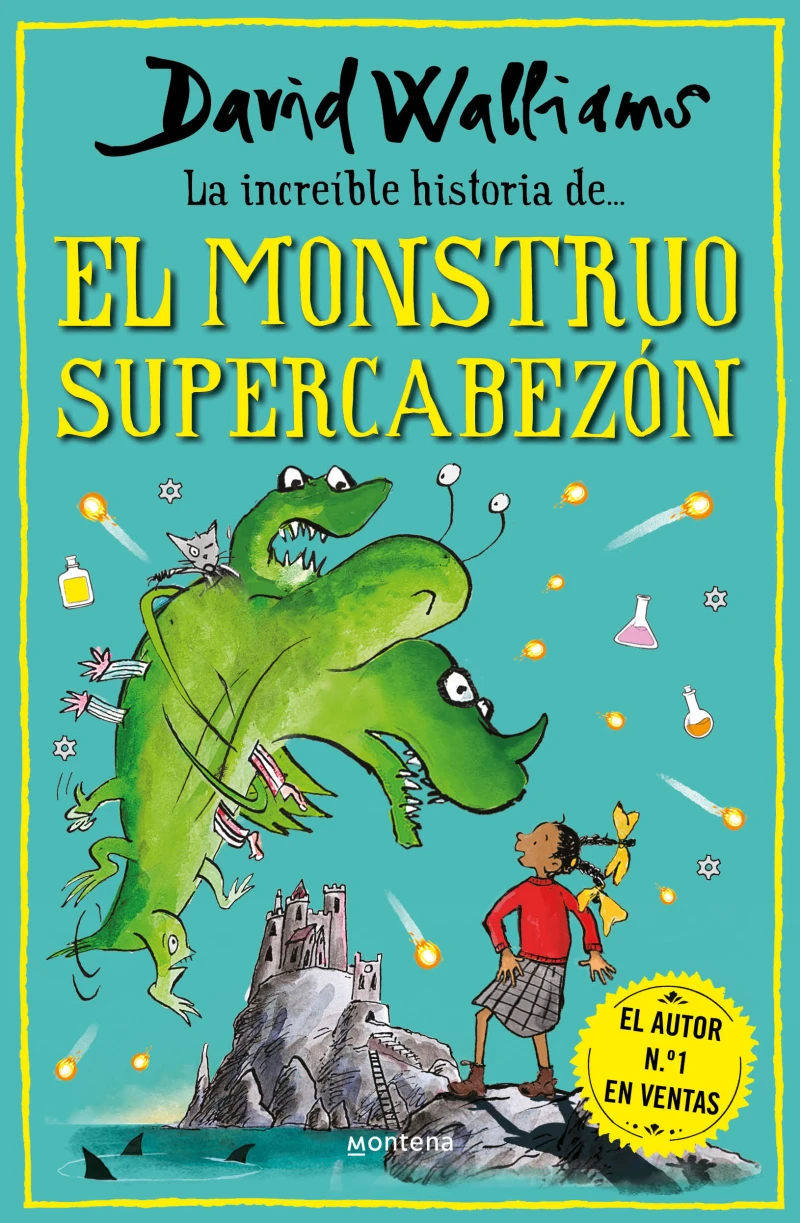 Portada: La increíble historia de... - El monstruo supercabezón