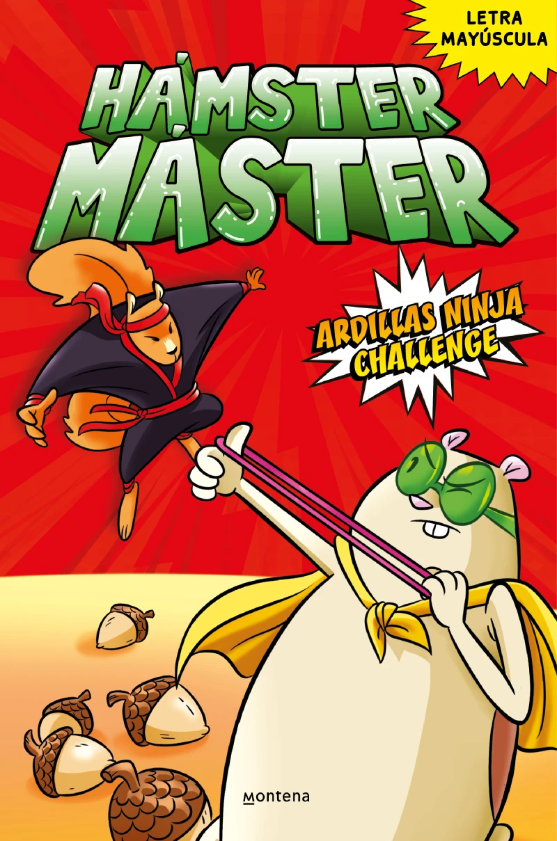 Portada del tomo 2: Ardillas ninja challenge