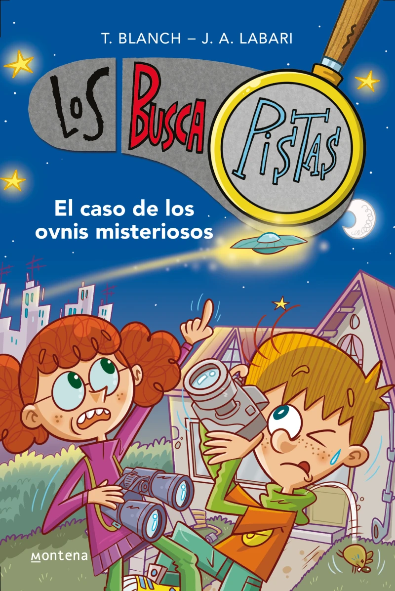 Portada: Los BuscaPistas 14 - El caso de los ovnis misteriosos