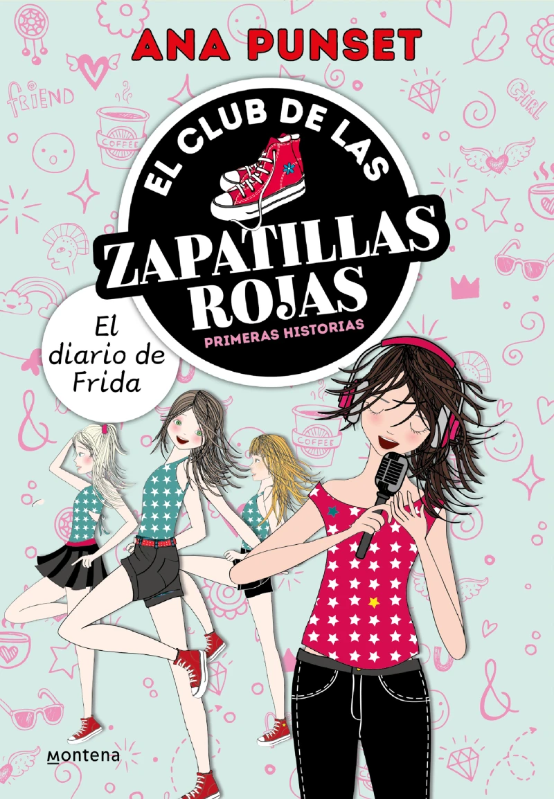 Portada: El Club de las Zapatillas Rojas . - El diario de Frida