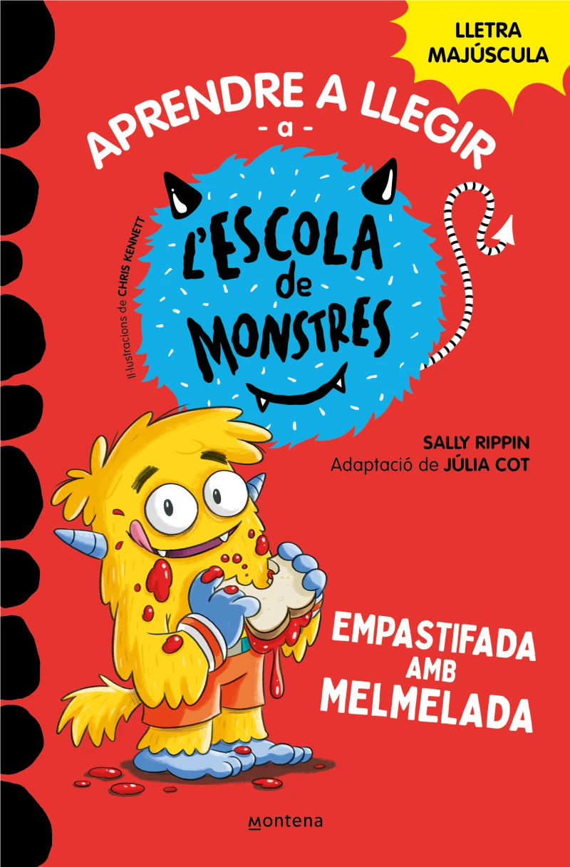 Portada: Aprendre a llegir a l'Escola de Monstres 2 - Empastifada amb melmelada