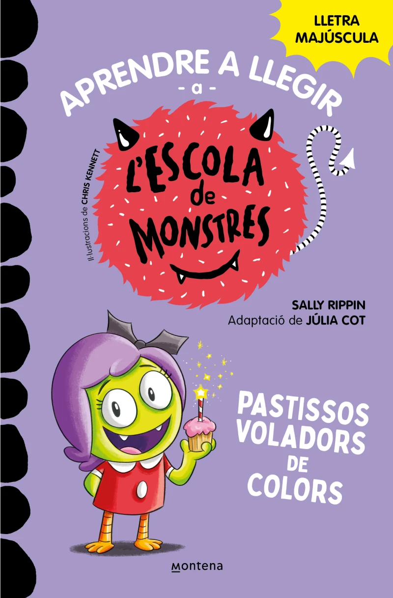 Portada: Aprendre a llegir a l'Escola de Monstres 5 - Pastissos voladors de colors