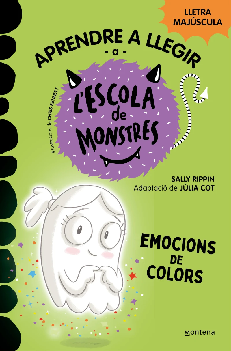 Portada: Aprendre a llegir a l'Escola de Monstres 8 - Emocions de colors