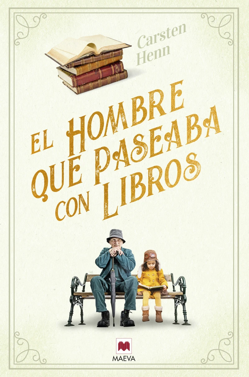 Portada: El hombre que paseaba con libros