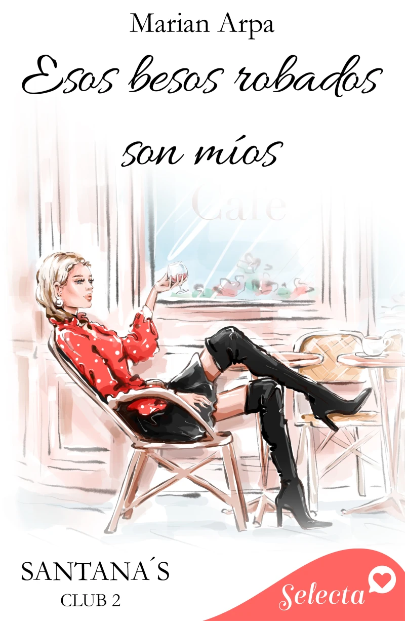 Portada del tomo 2: Esos besos robados son míos