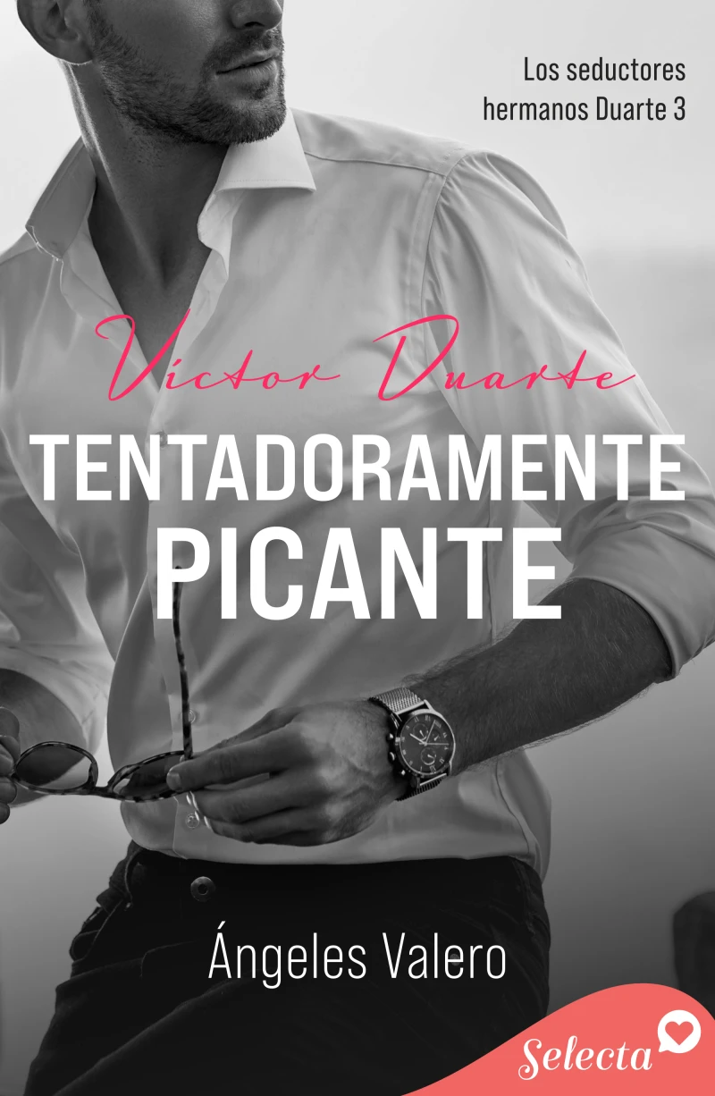 Portada: Tentadoramente picante (Los seductores hermanos Duarte 3)