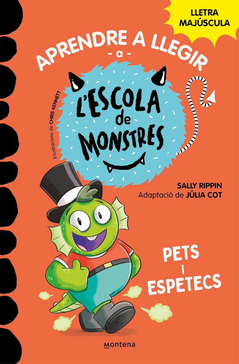Portada: Aprendre a llegir a l'Escola de Monstres 7 - Pets i espetecs