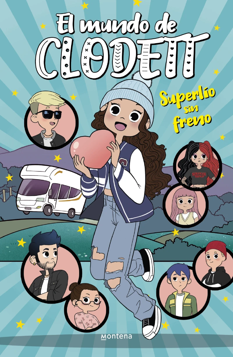 Portada: Superlío sin freno (El mundo de Clodett 12)
