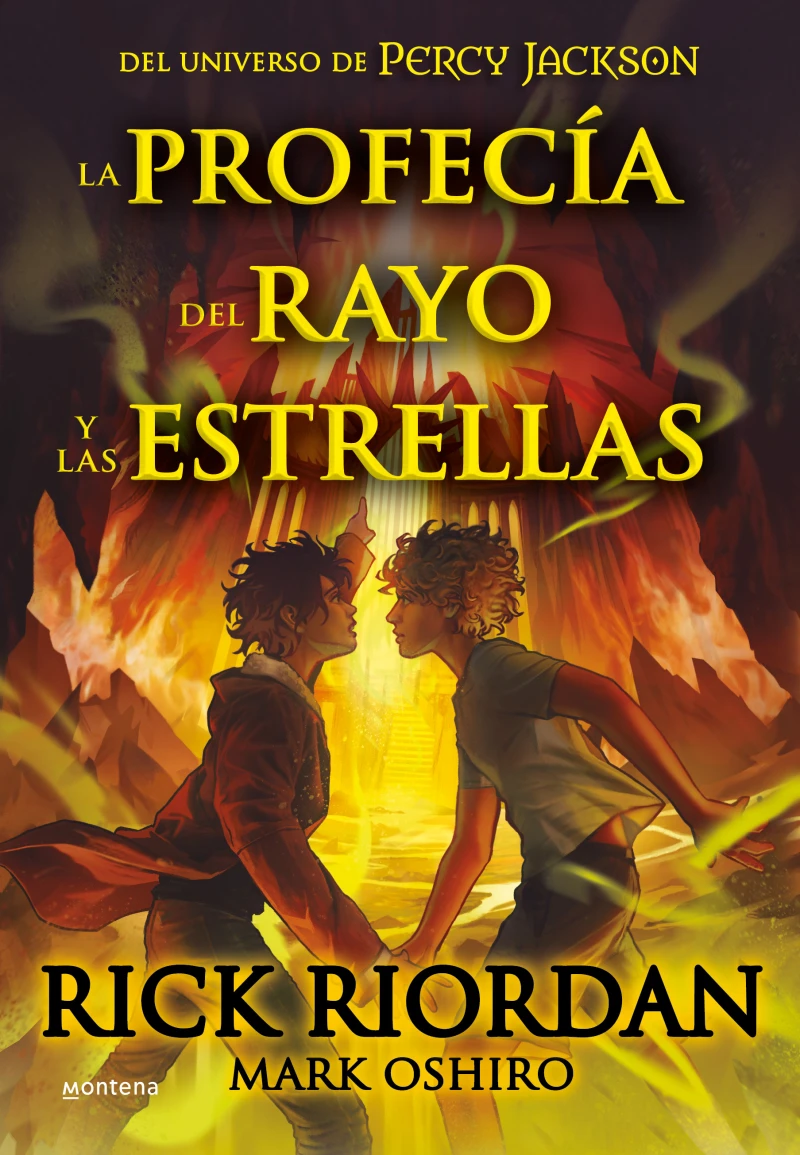 Portada: La profecía del rayo y las estrellas