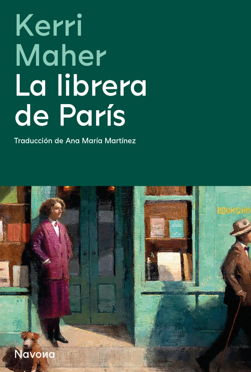 Portada: La librera de París