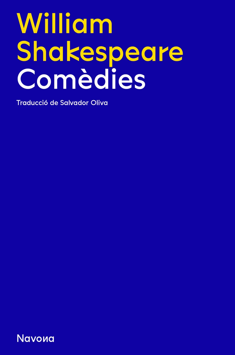Portada: Comèdies