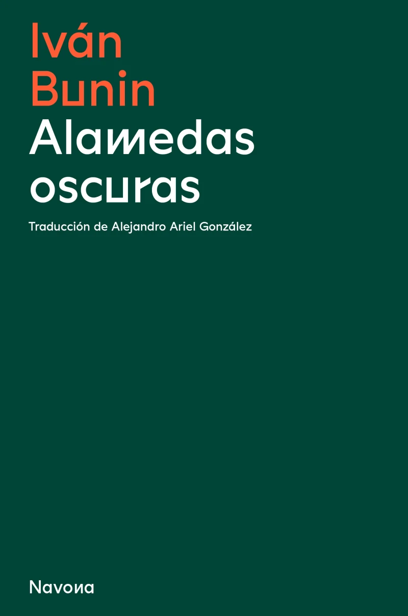 Portada: Alamedas oscuras
