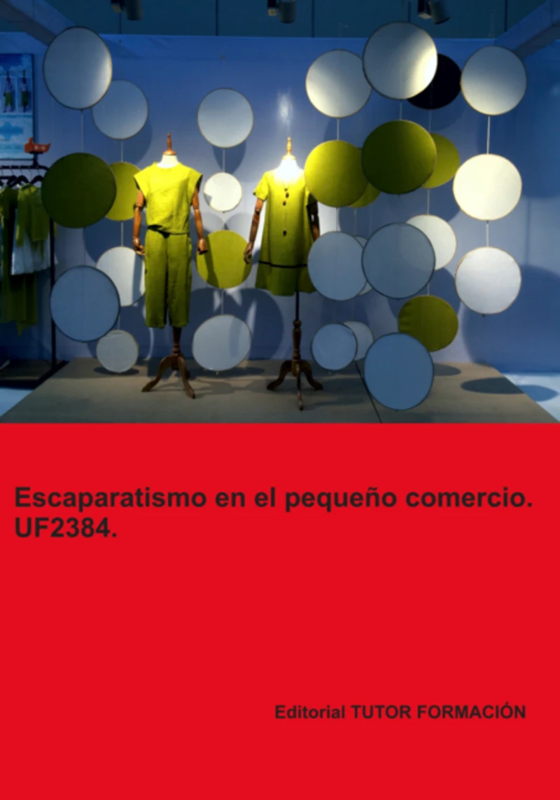 Portada: Escaparatismo En El Pequeño Comercio. Uf2384.