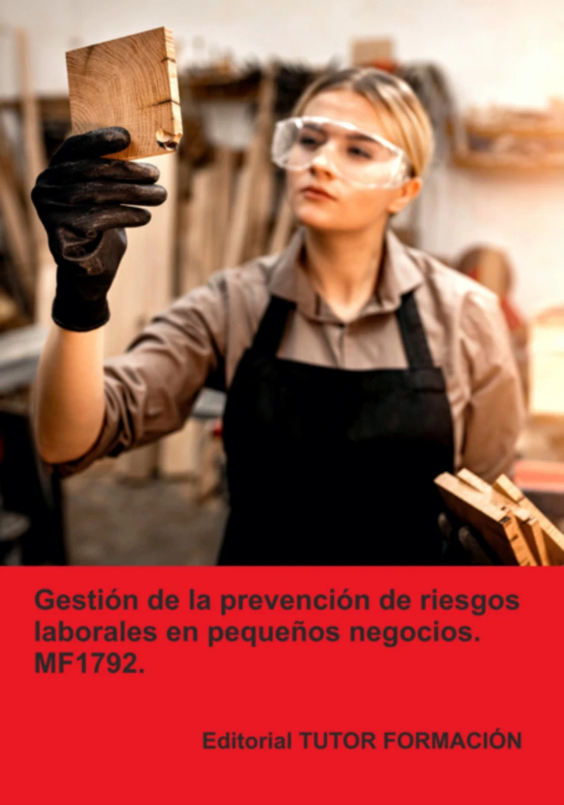 Portada: Gestión De La Prevención De Riesgos Laborales En Pequeños Negocios. Mf1792.