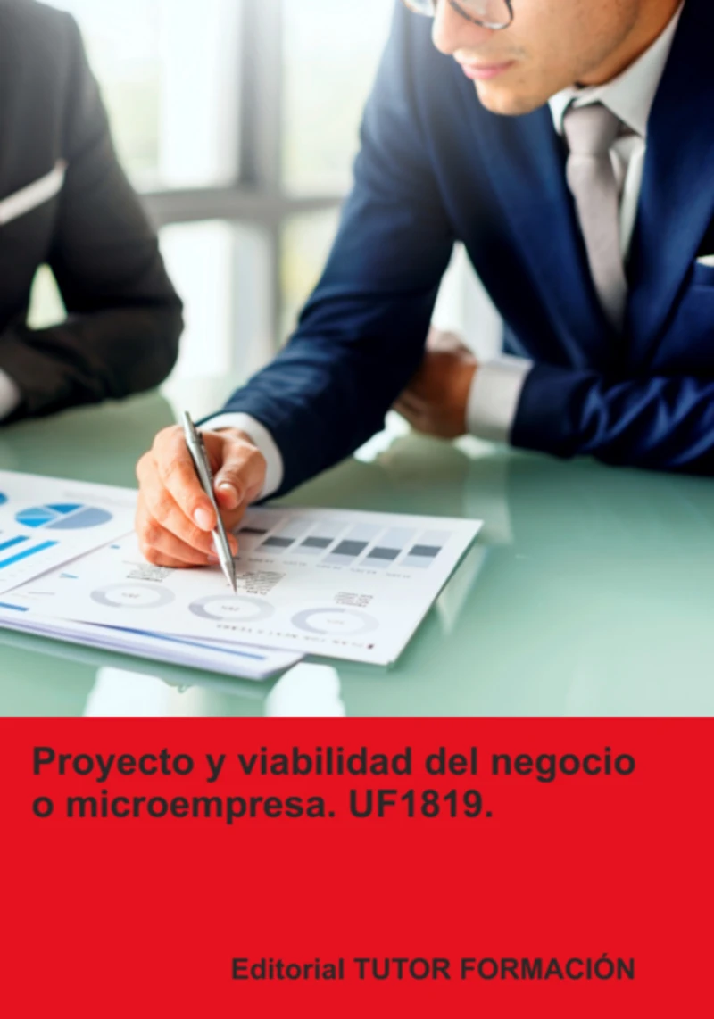 Portada: Proyecto Y Viabilidad Del Negocio O Microempresa. Uf1819.