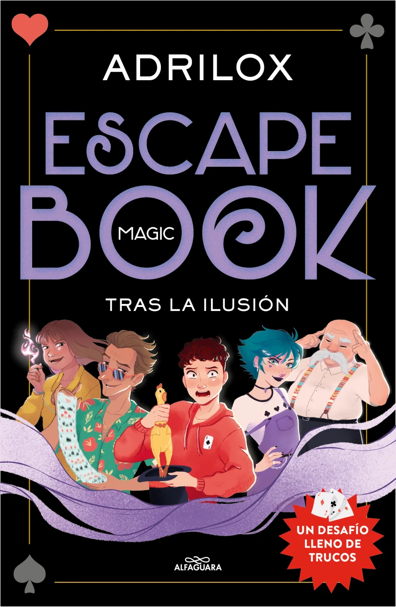 Portada: Escape (Magic) Book. Tras la ilusión
