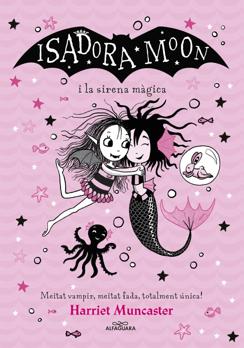 Portada: Grans històries de la Isadora Moon 5 - La Isadora Moon i la sirena màgica