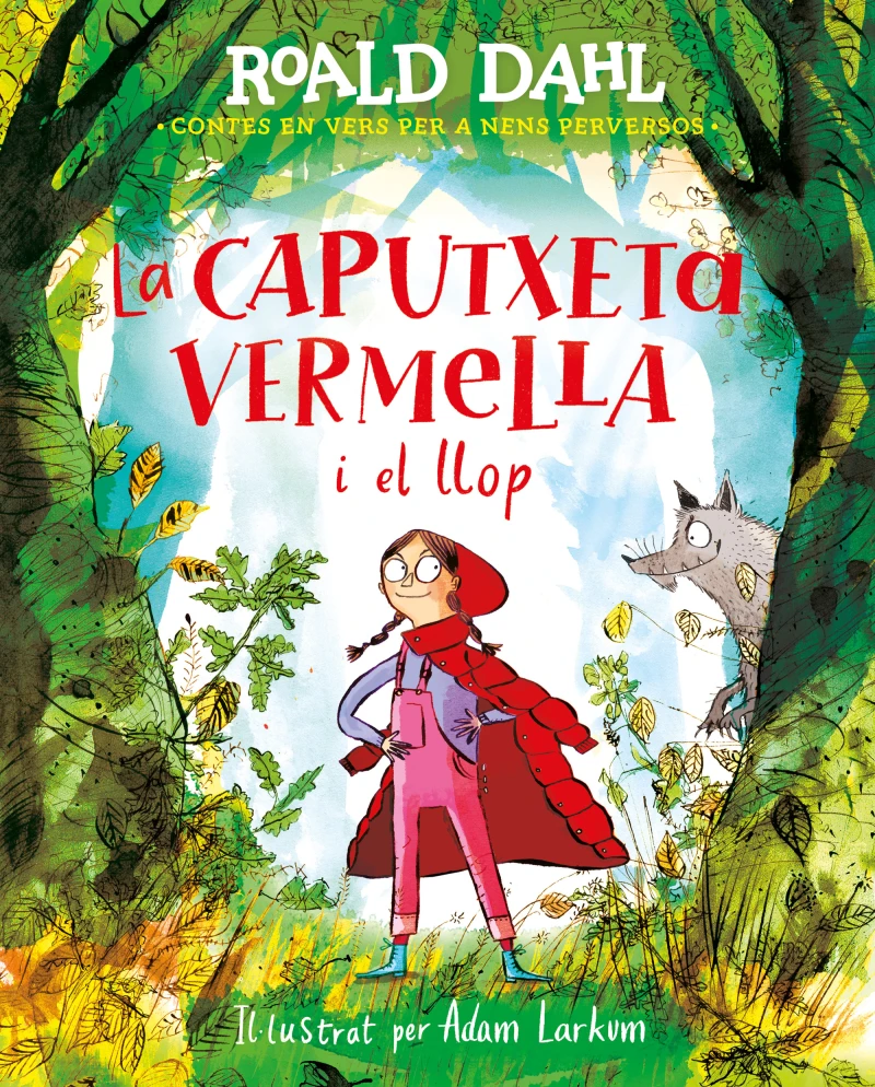 Portada: La caputxeta vermella i el llop