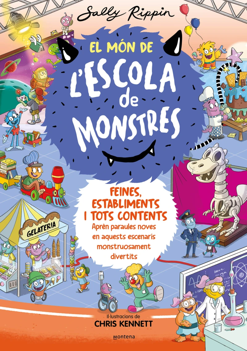 Portada: El Món de l'Escola de Monstres 2 - Feines, establiments i tots contents