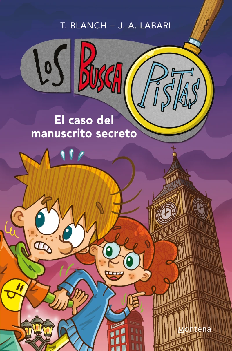 Portada: Los BuscaPistas 13 - El caso del manuscrito secreto