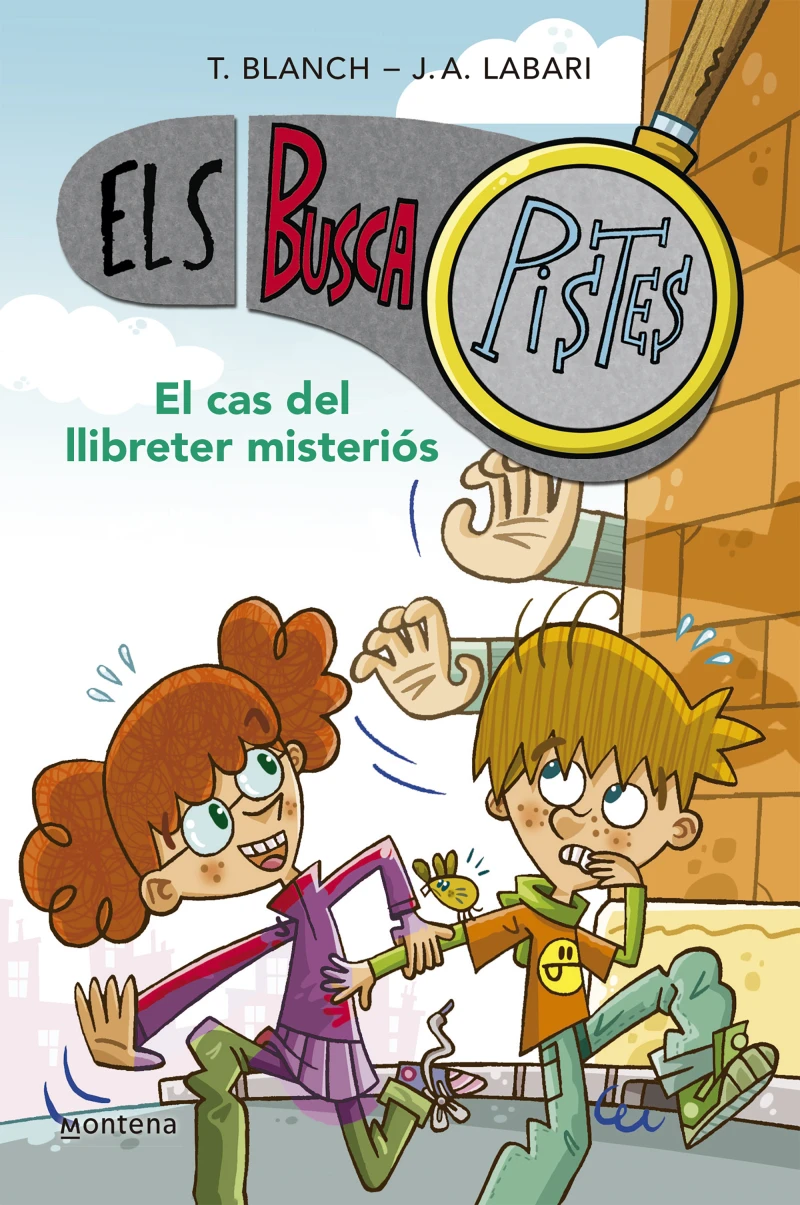 Portada: Els BuscaPistes 2 - El cas del llibreter misteriós