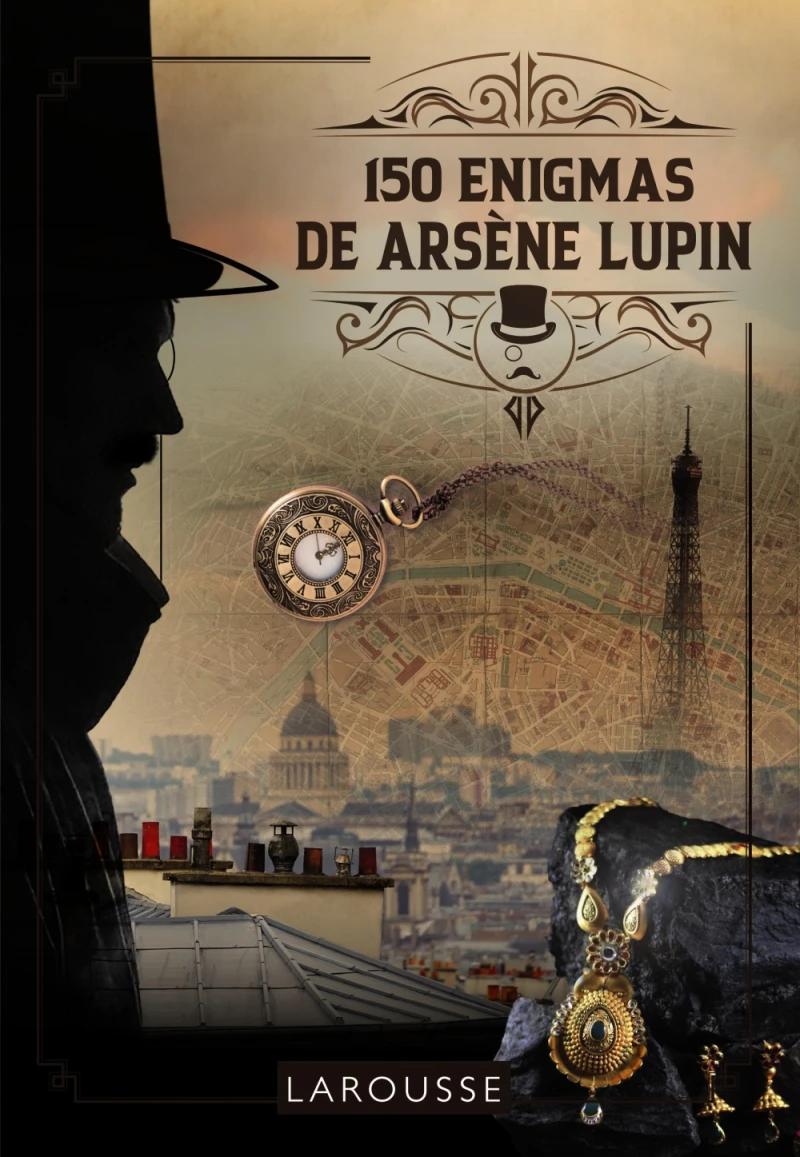 Portada: 150 Enigmas de Arsène Lupin