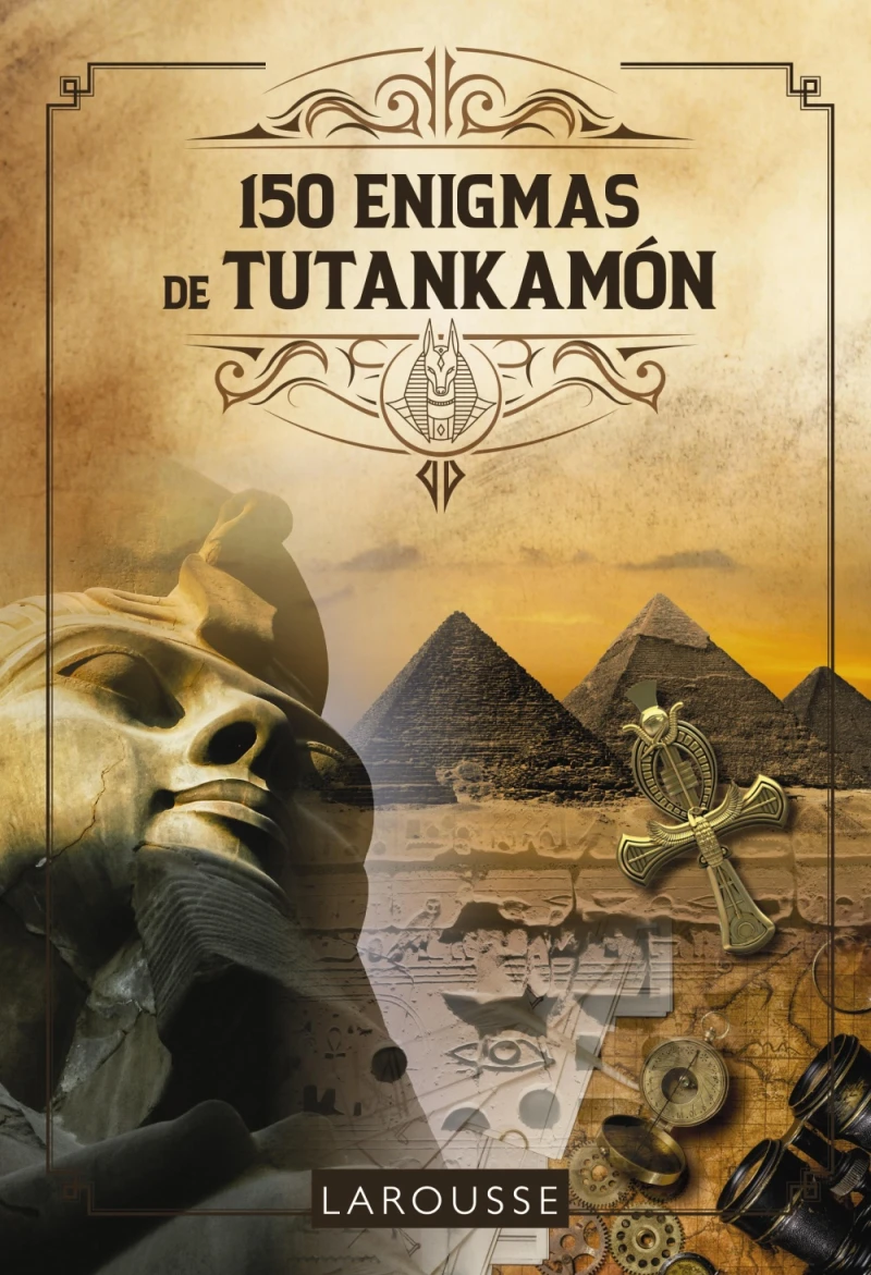 Portada: 150 Enigmas de Tutankamon