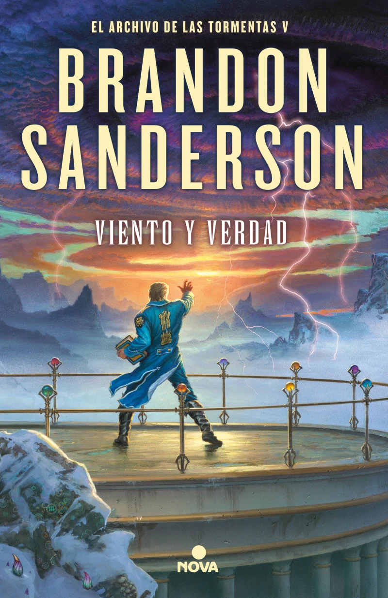 Portada: Viento y verdad (El Archivo de las Tormentas 5)