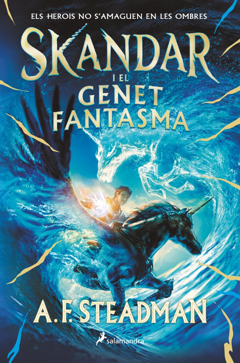 Portada: Skandar i el genet fantasma (Skandar 2)