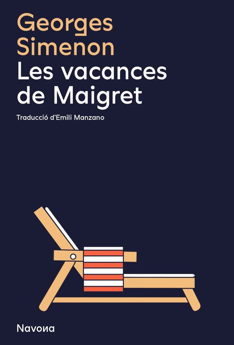 Portada: Les vacances de Maigret