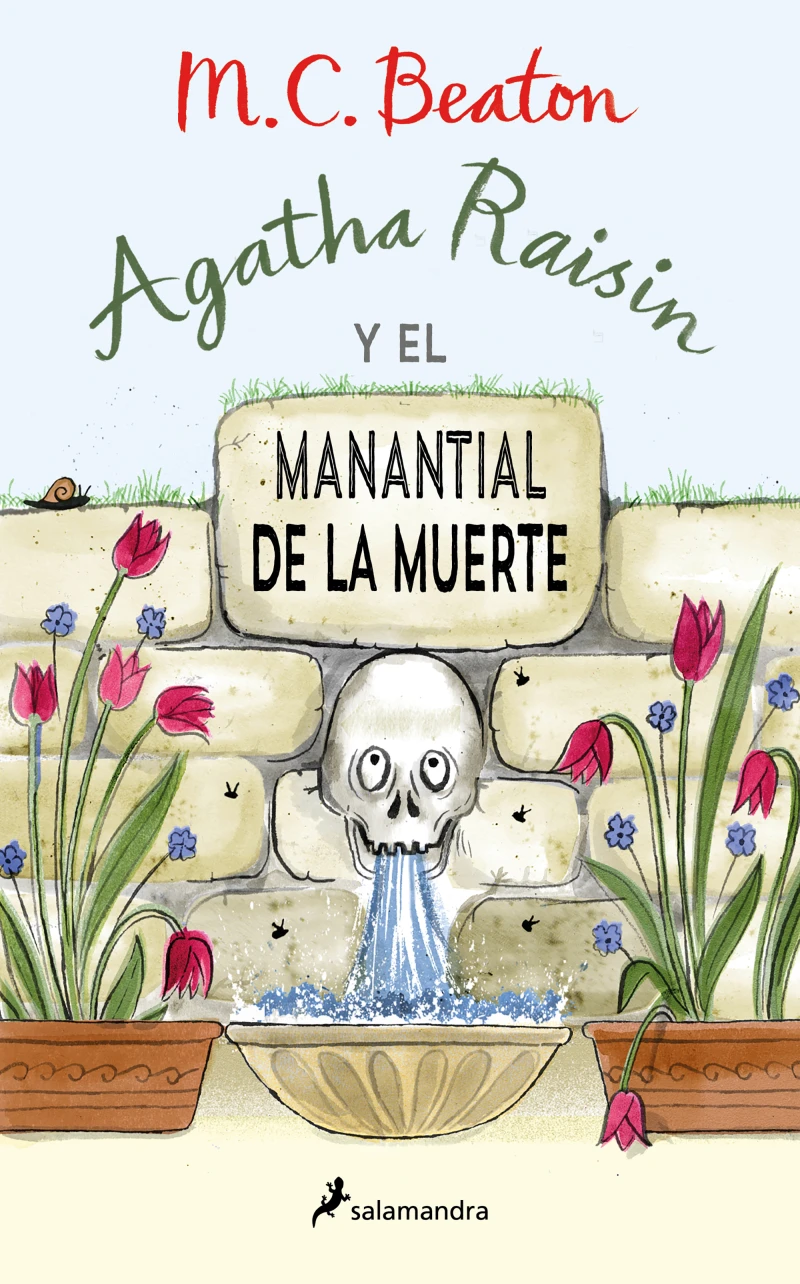 Portada: Agatha Raisin y el manantial de la muerte (Agatha Raisin 7)