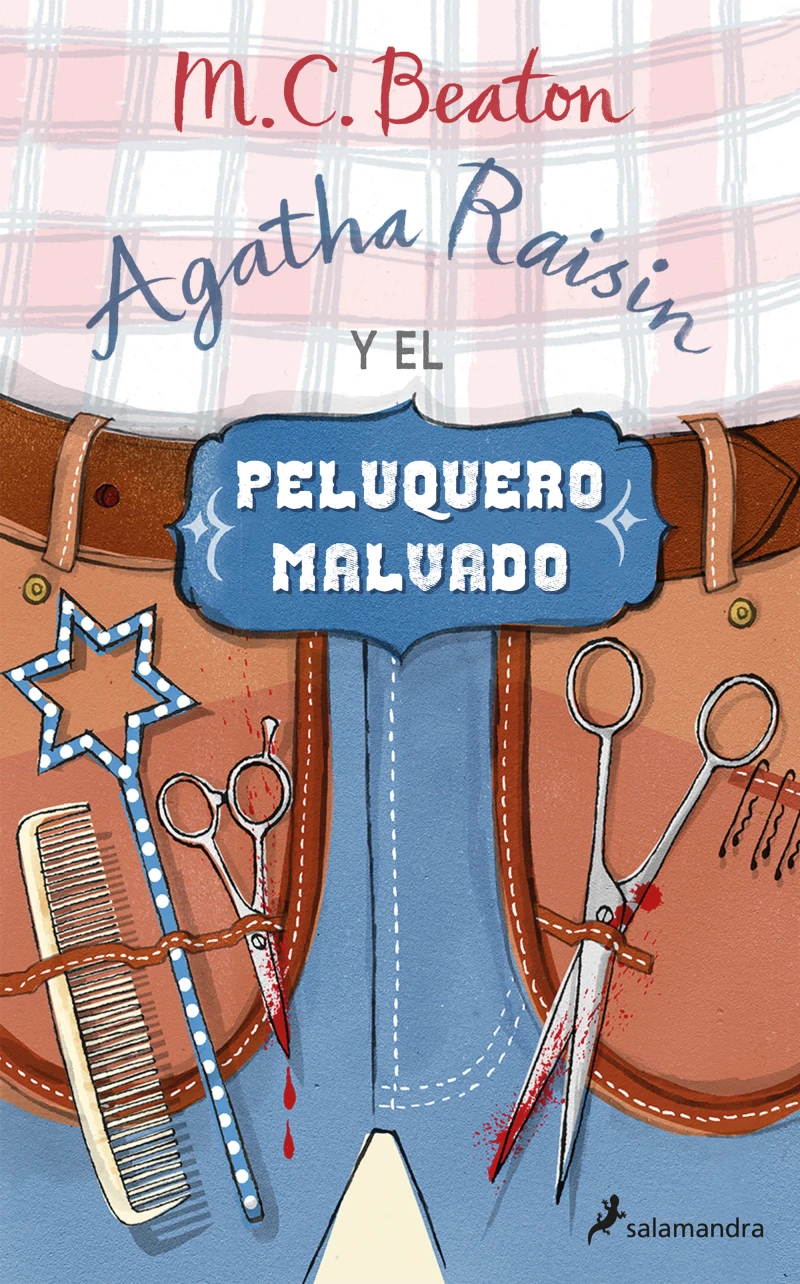 Portada: Agatha Raisin y el peluquero malvado (Agatha Raisin 8)