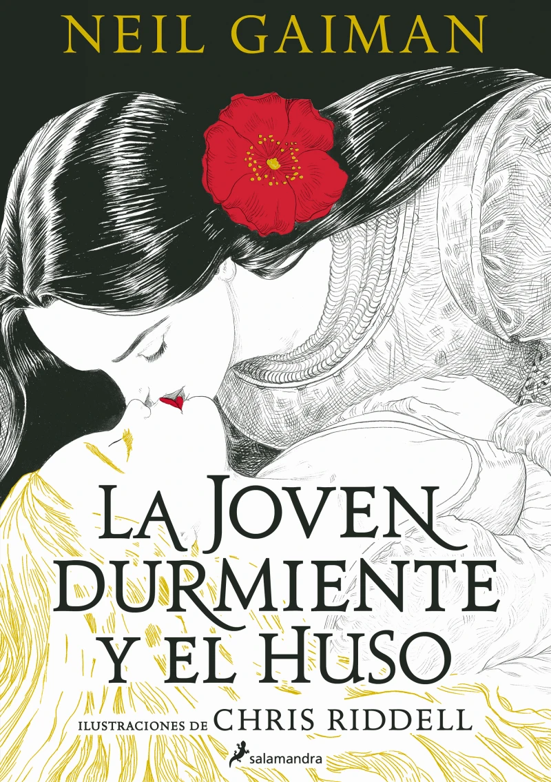 Portada: La joven durmiente y el huso