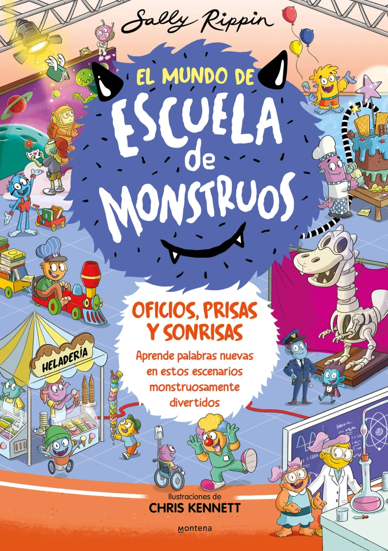 Portada: El Mundo de Escuela de Monstruos 2 - Oficios, prisas y sonrisas