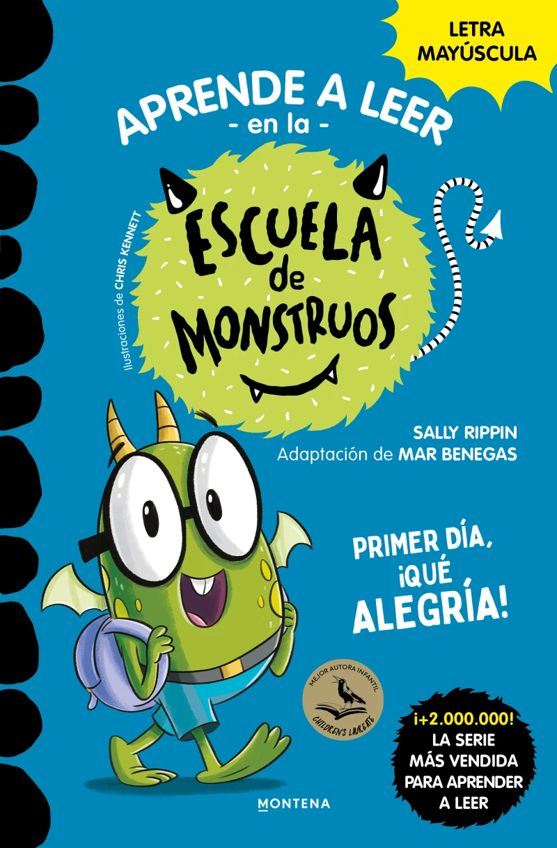 Portada: Aprender a leer en la Escuela de Monstruos 11 - Primer día, ¡qué alegría!