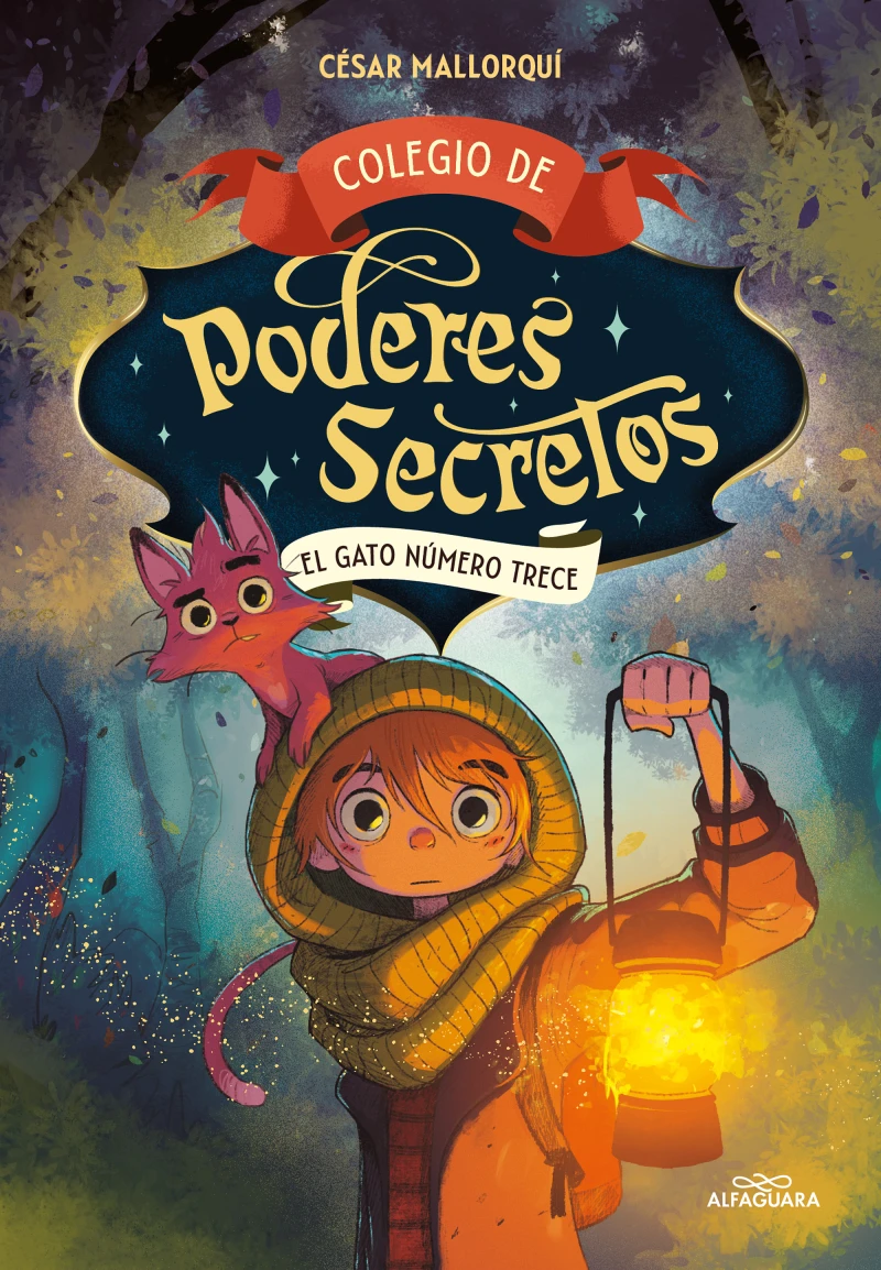Portada: Colegio de poderes secretos 1 - El gato número trece
