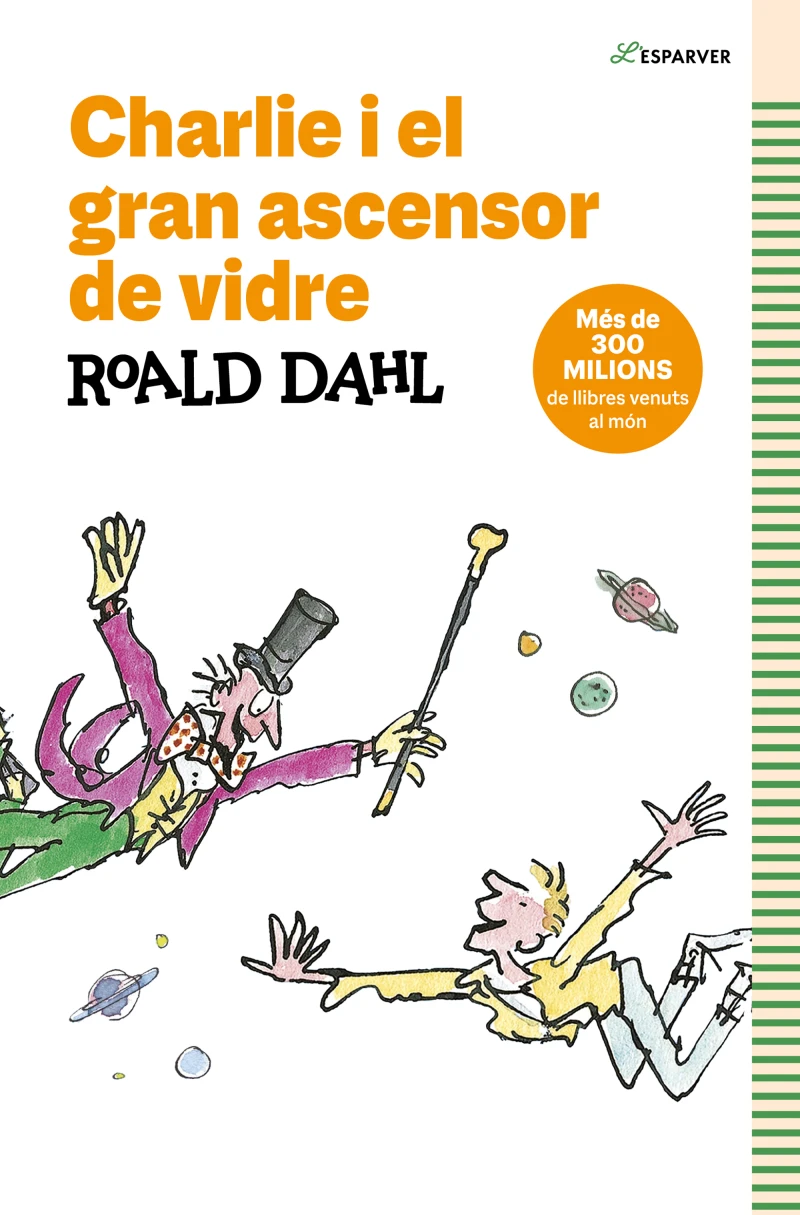 Portada: Charlie i el gran ascensor de vidre