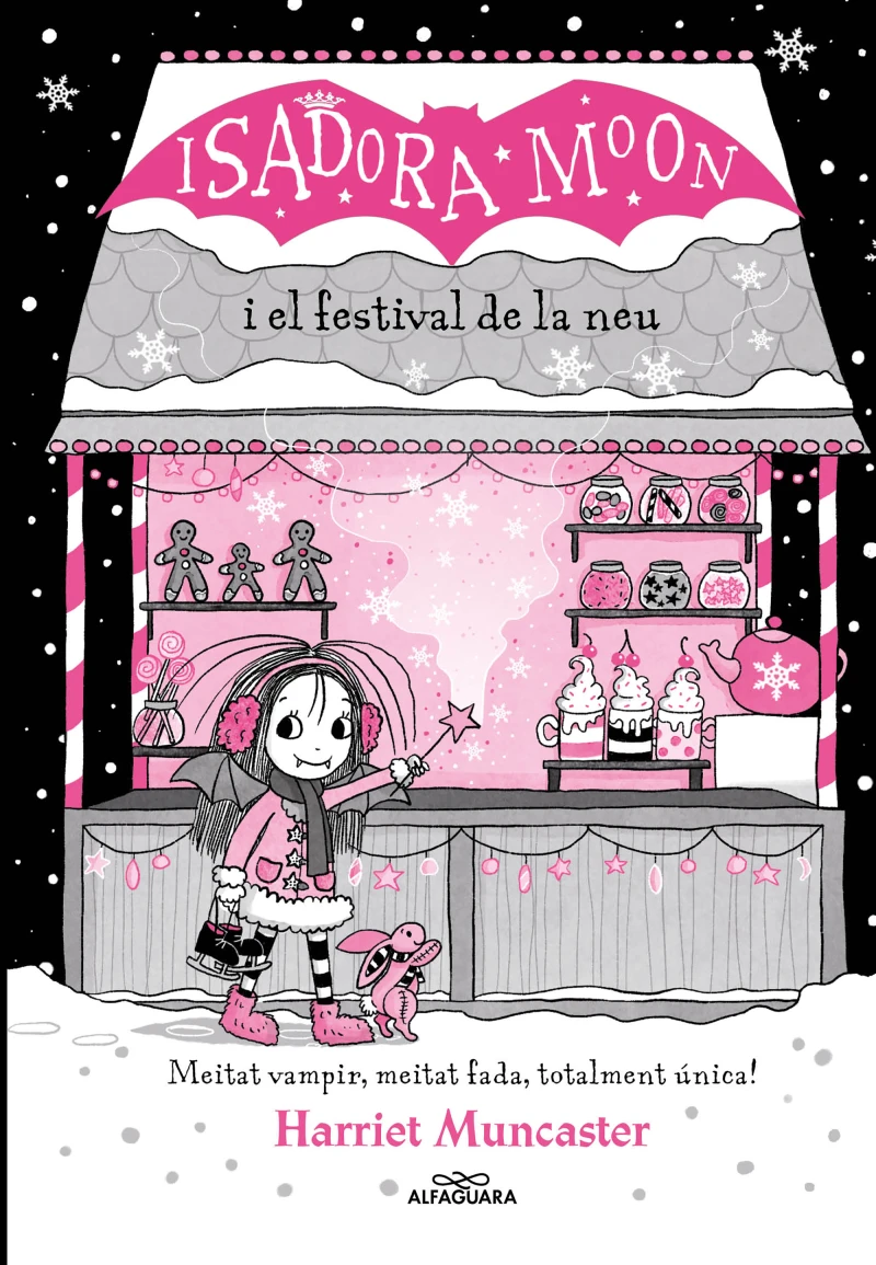 Portada: Grans històries de la Isadora Moon 6 - La Isadora Moon i el Festival de la Neu