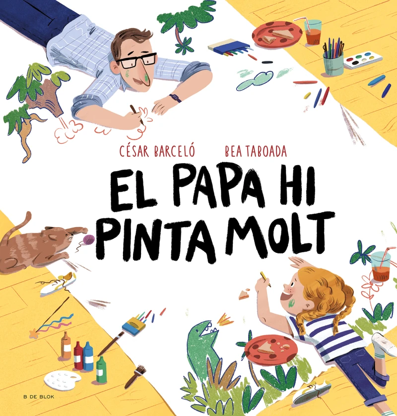 Portada: El papa hi pinta molt