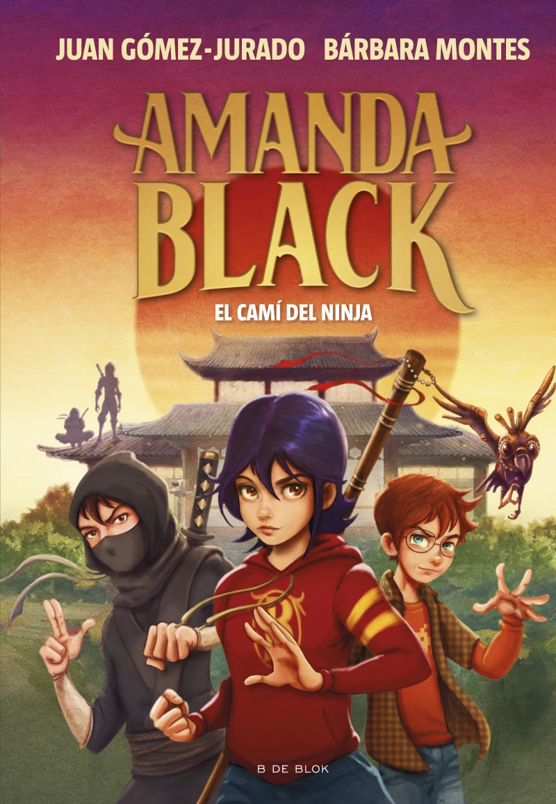 Portada: Amanda Black 9 - El camí del ninja