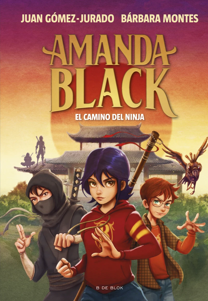 Portada: Amanda Black 9 - El camino del ninja